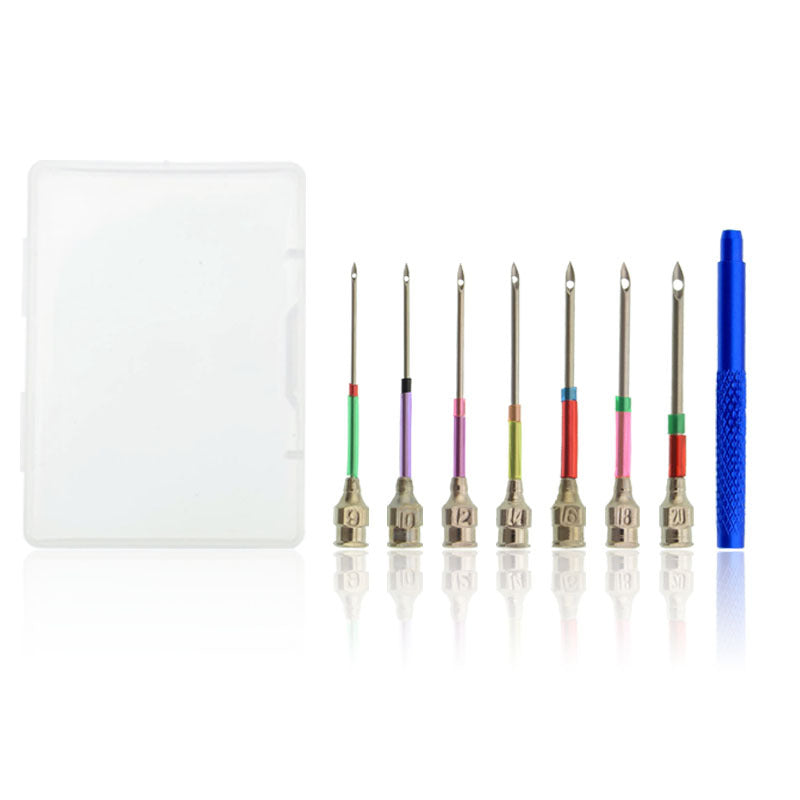 1 Set Embroidery Stitching Punch Needles (7 PCs)