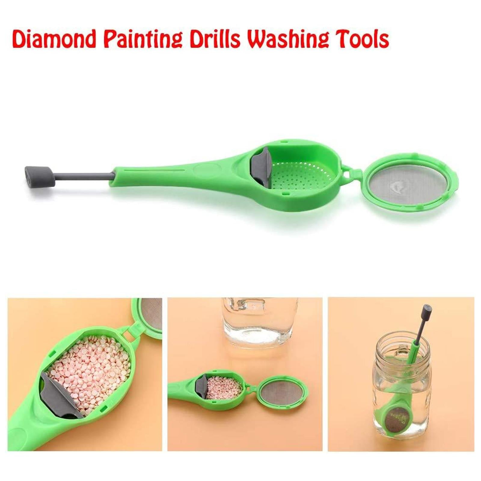Clean Tool for 5D Diamond Painting Drills Drill Washing Machine Set