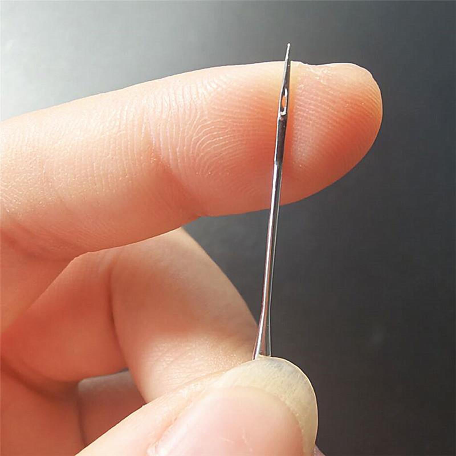 53 Universal Regular Point Domestic Sewing Machine Needles & Needle Threader