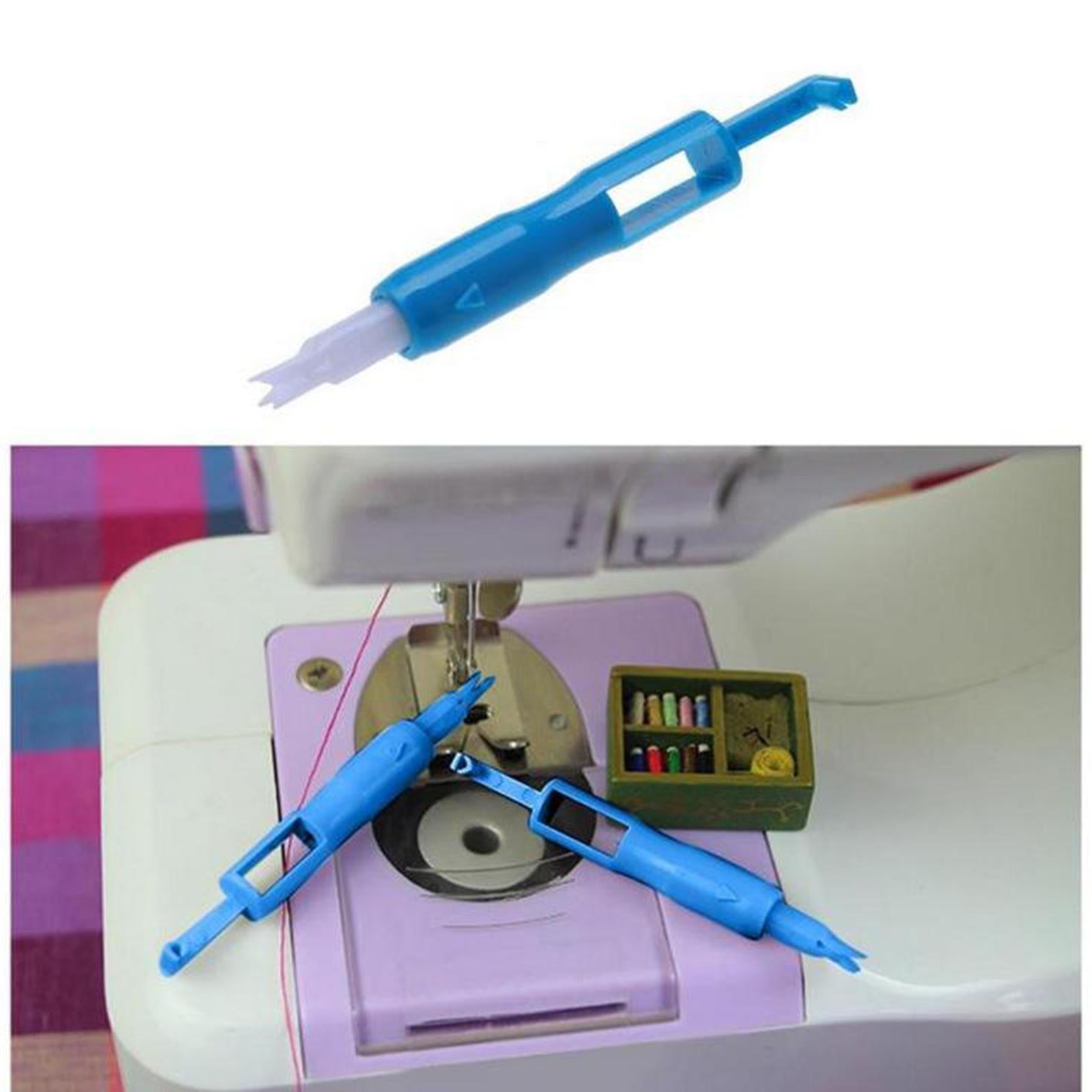 53 Universal Regular Point Domestic Sewing Machine Needles & Needle Threader