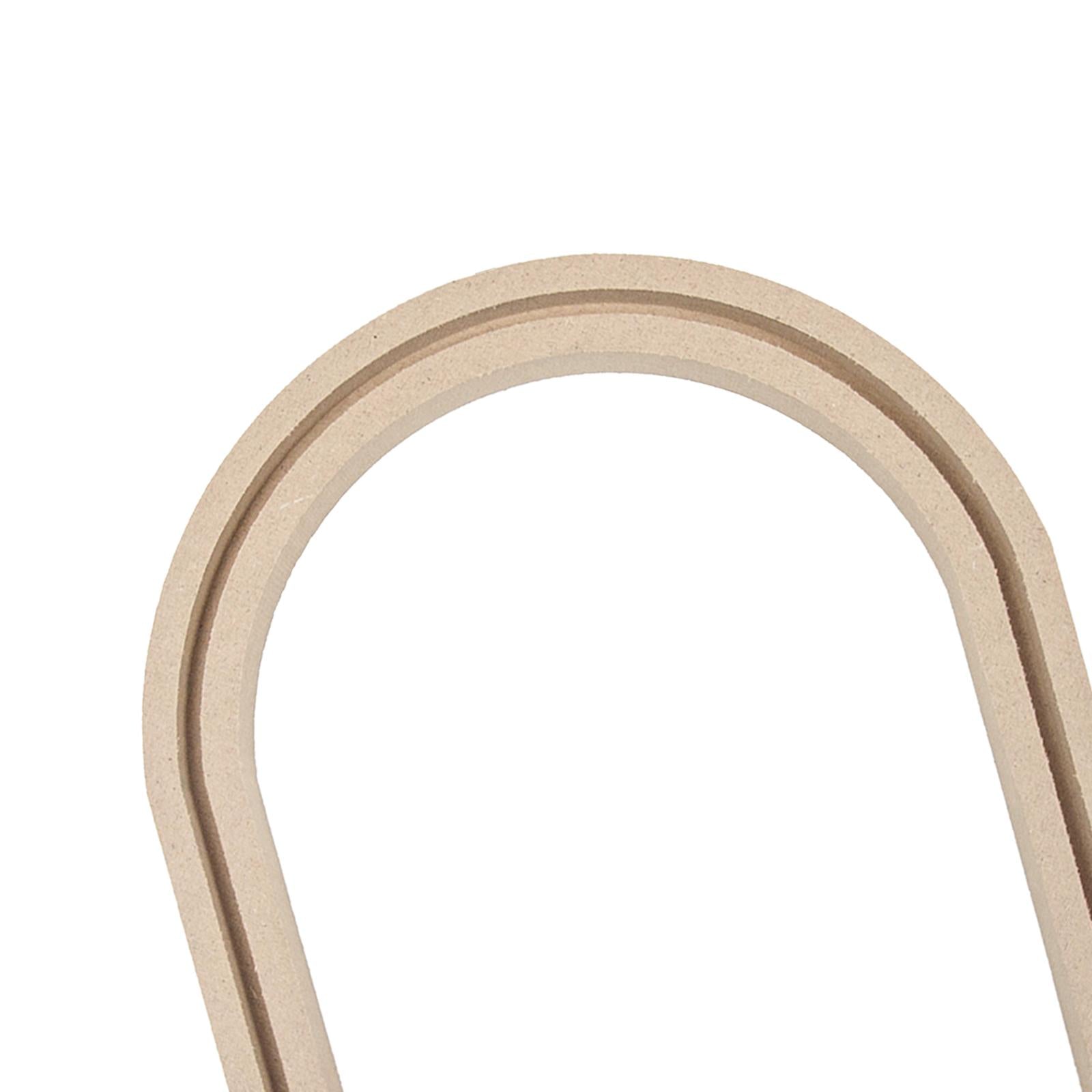 Wood Embroidery Hoops Fixed Frame Cross Stitch DIY Crafts  arch window shape