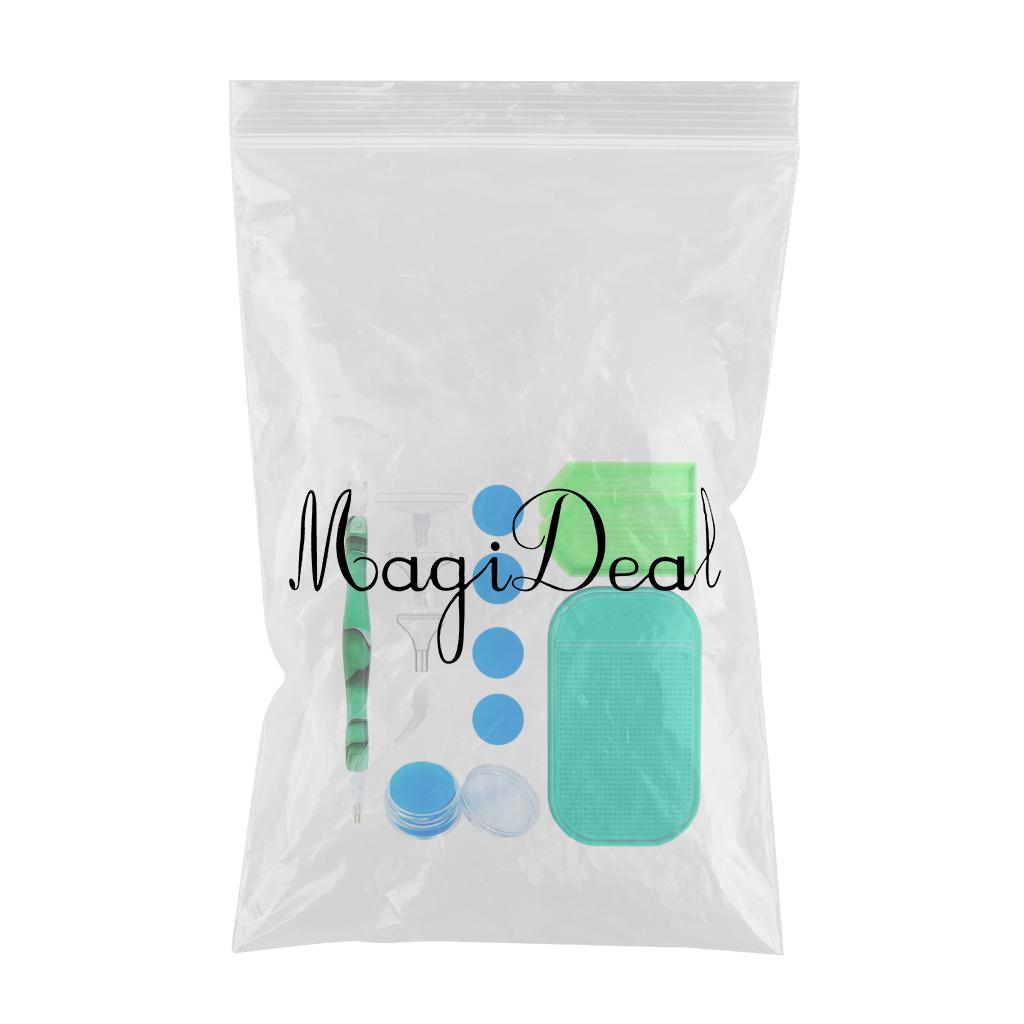 5D DIY Hand Turned Resin Diamond Painting Drill Pen Accessories Green