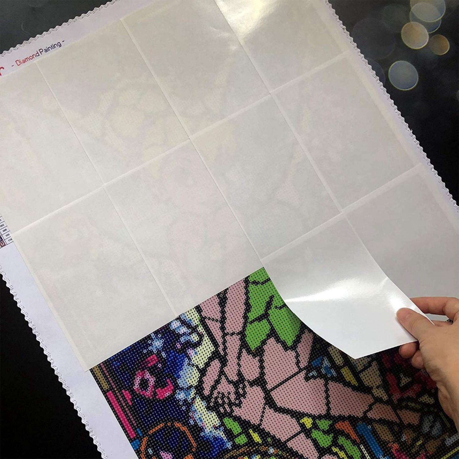 20Sheets Diamond Painting Release Paper Non-Stick Cover 14x21cm