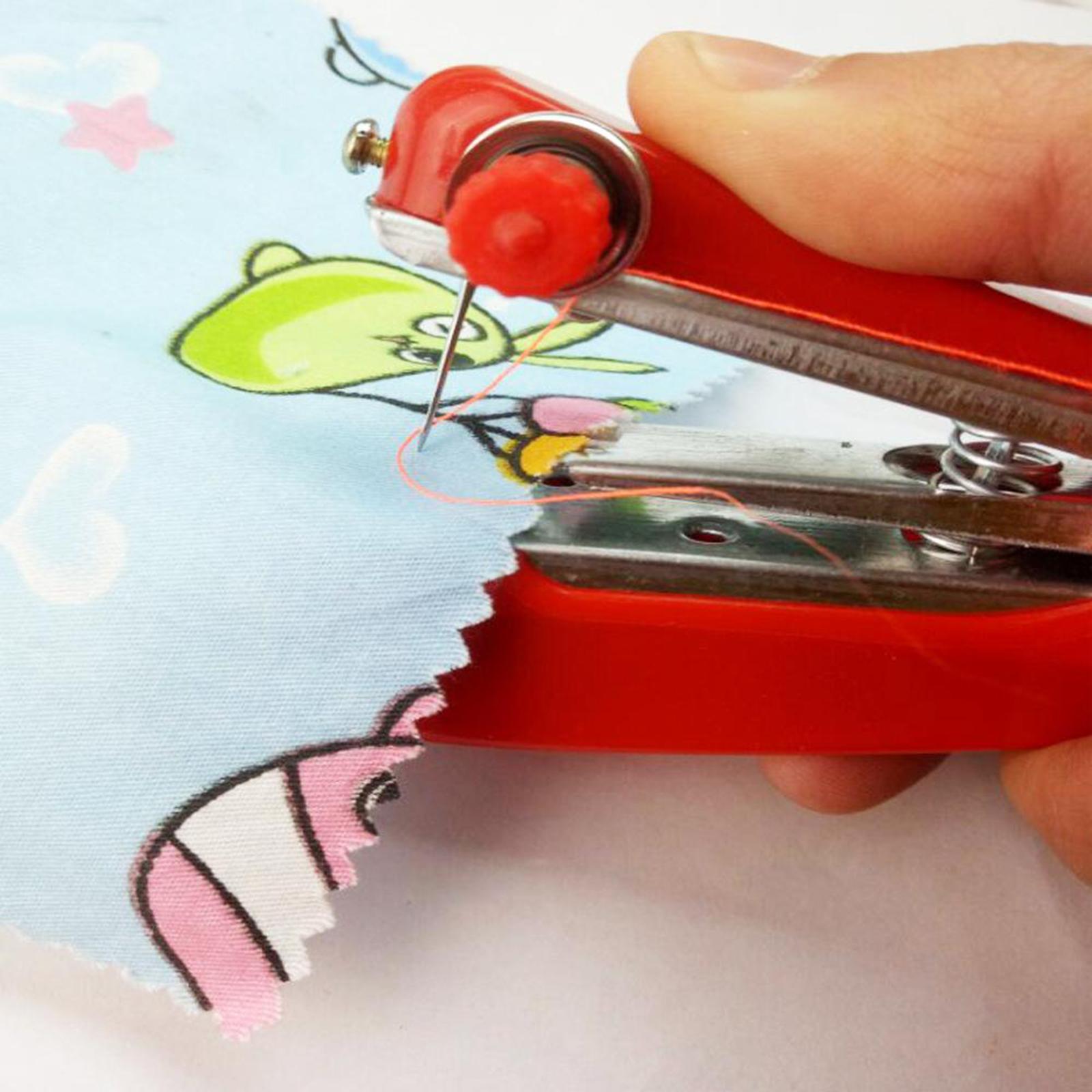 Portable Mini Sewing Machine Desktop Cordless Repairs Machine Home Kids Use