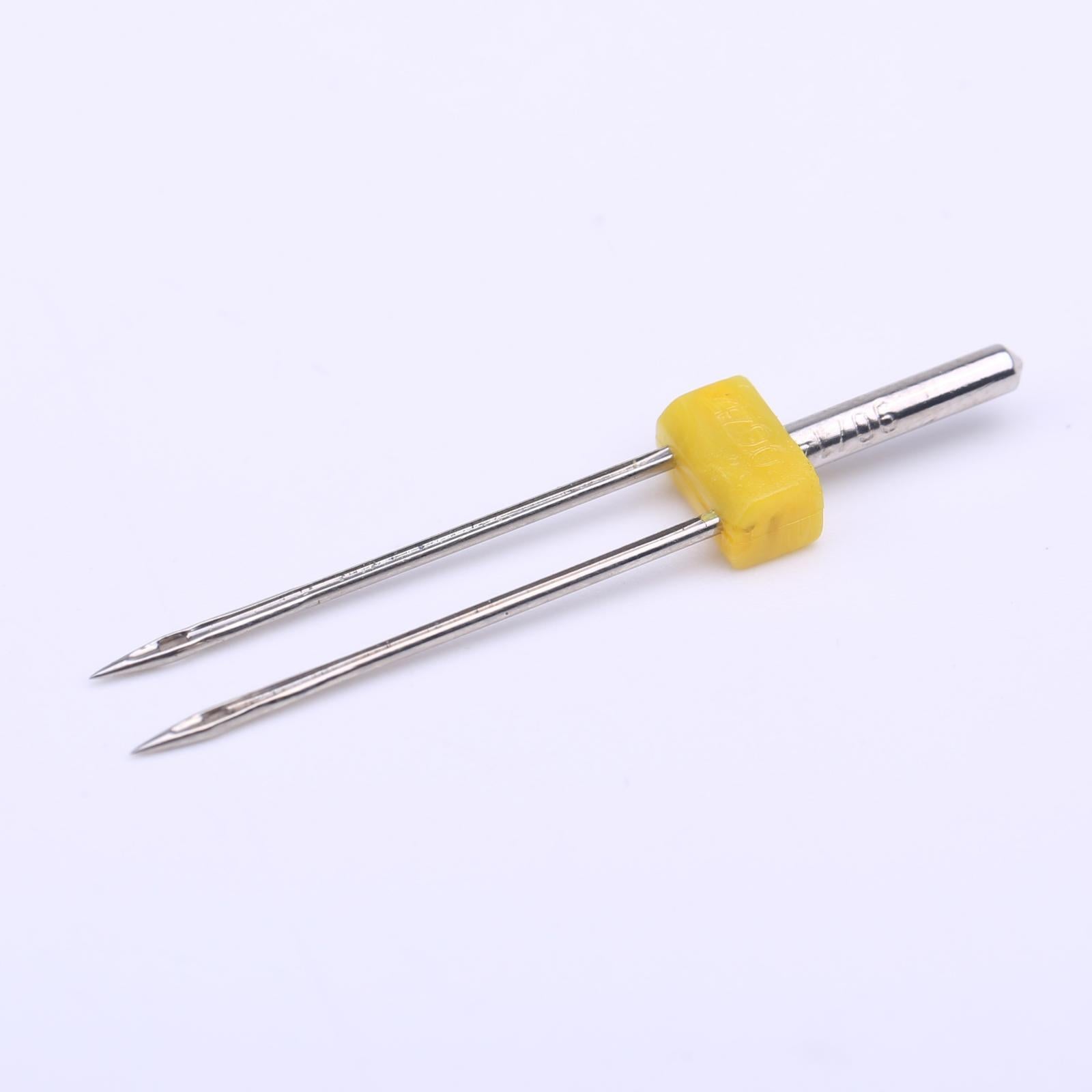 10Pieces Twin Double Needle Sewing Machine Needles Pins