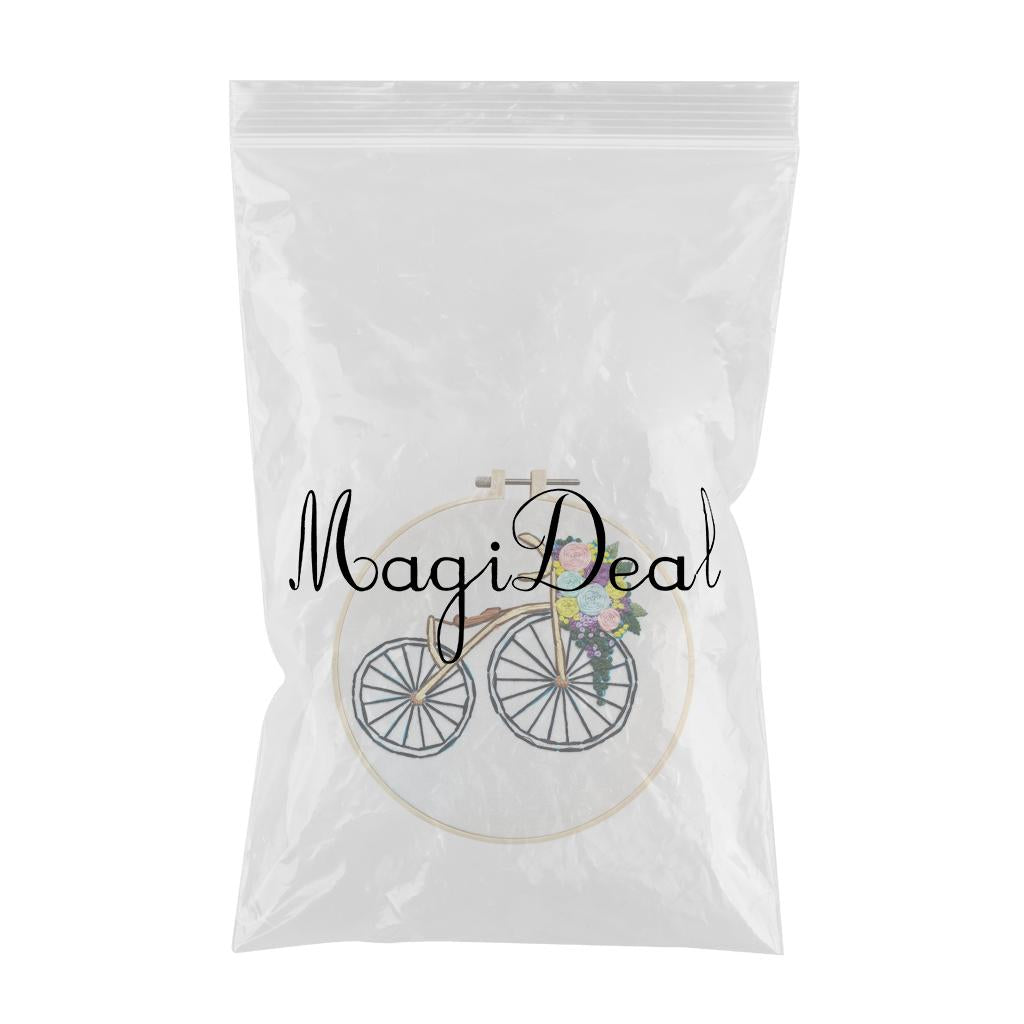 Full Range of Embroidery Kit with Pattern DIY Hoop Craft Dia. 20cm Style 3
