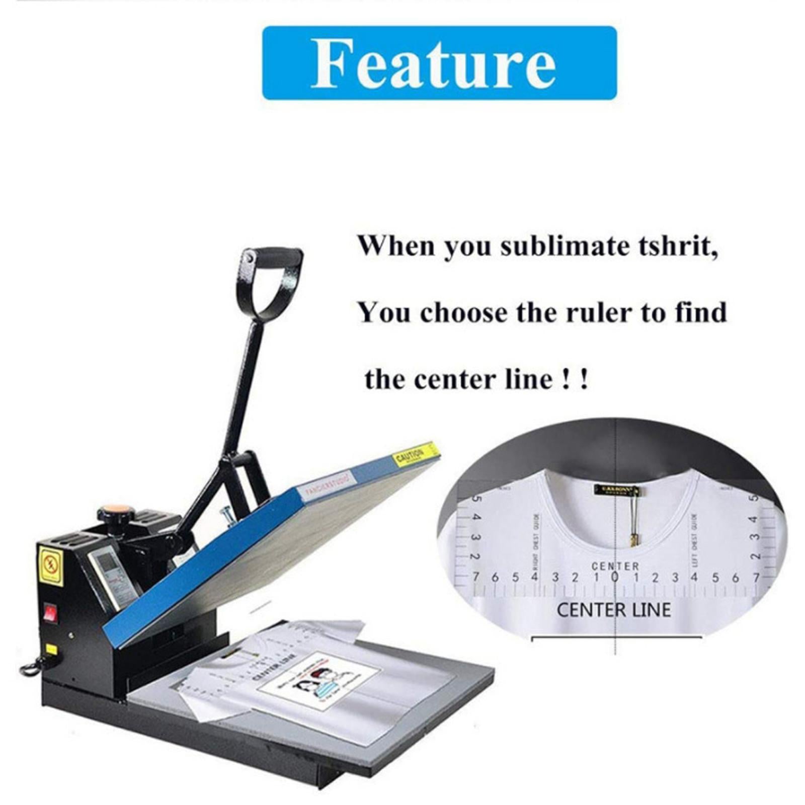 T-Shirt Alignment Tool - DIY Centering Tool Vinyl T Shirt Ruler 10x6inch