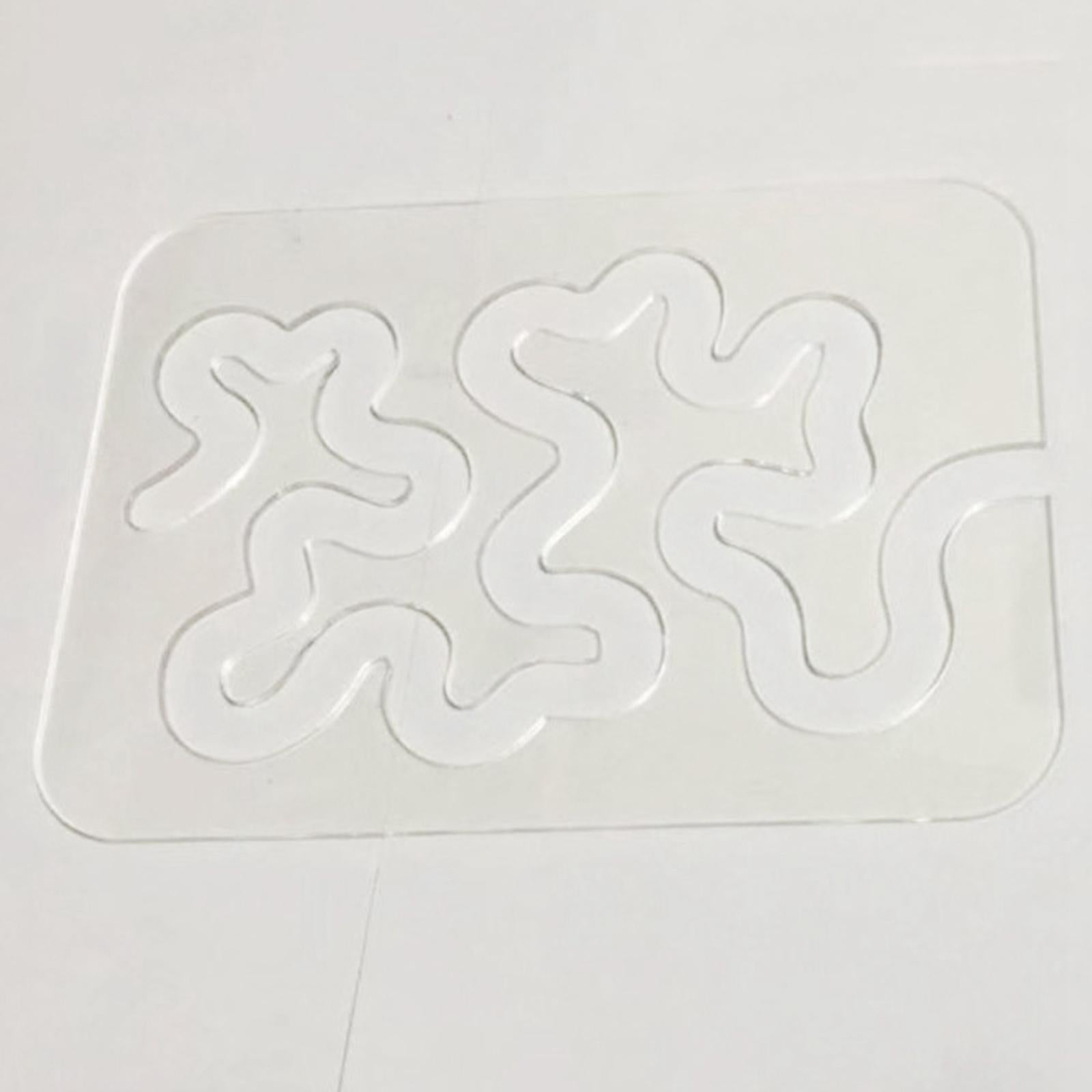 Multifunctional Clear Quilting Sewing Ruler Accessories Tool Template
