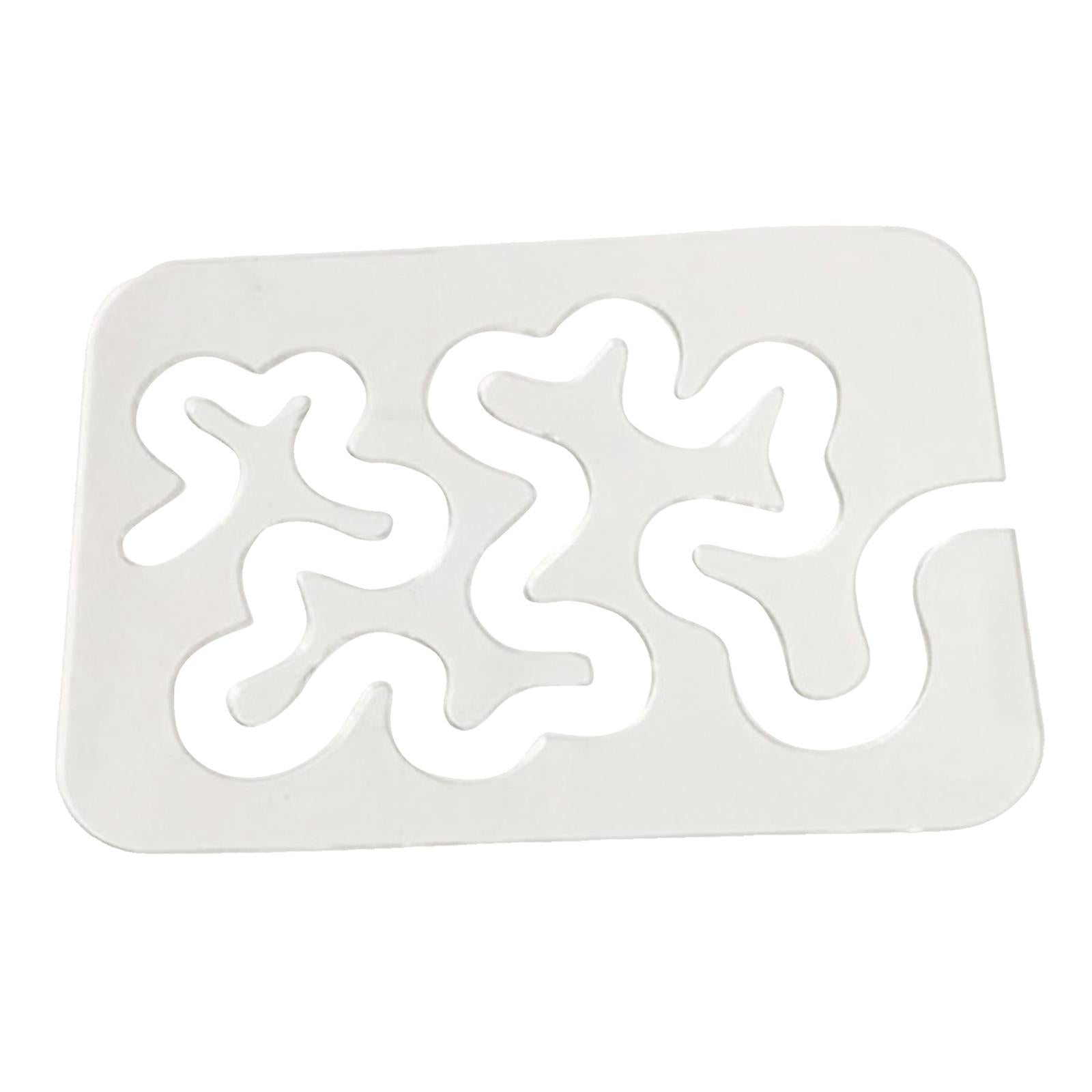 Multifunctional Clear Quilting Sewing Ruler Accessories Tool Template