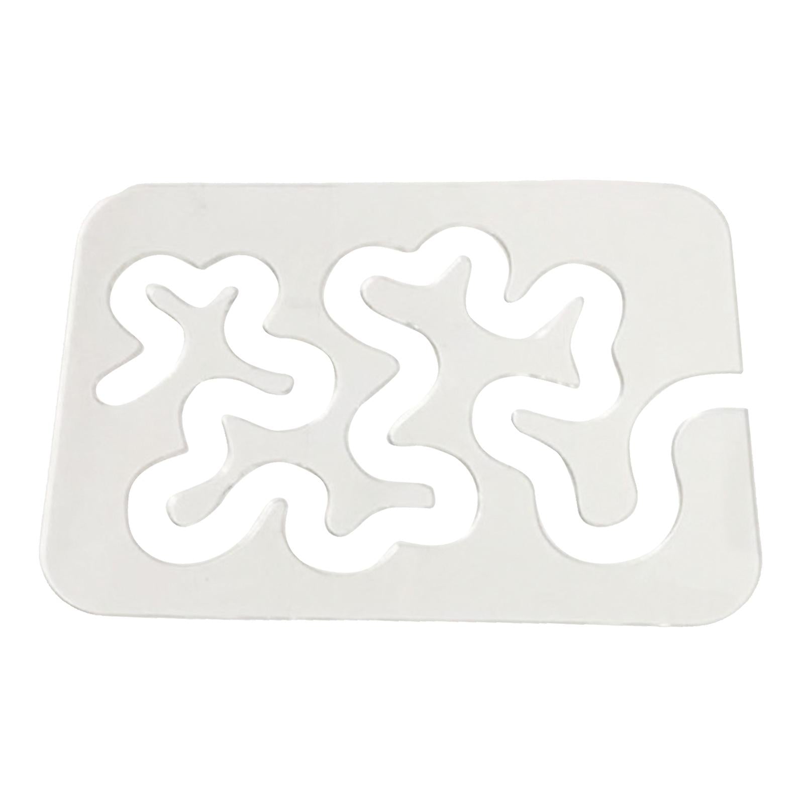 Multifunctional Clear Quilting Sewing Ruler Accessories Tool Template