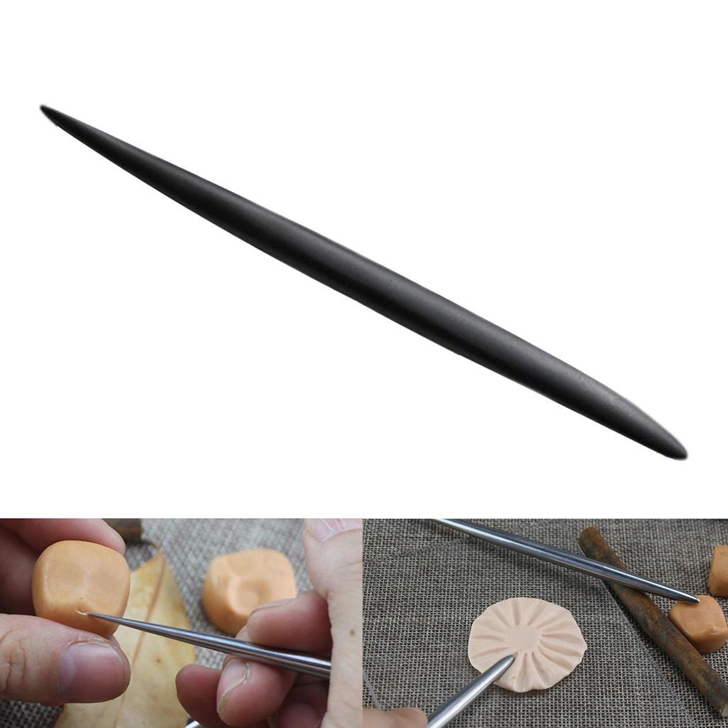 Professional Leathercraft Leather Clay Sculpture Modeling Tool Fine Arts Black