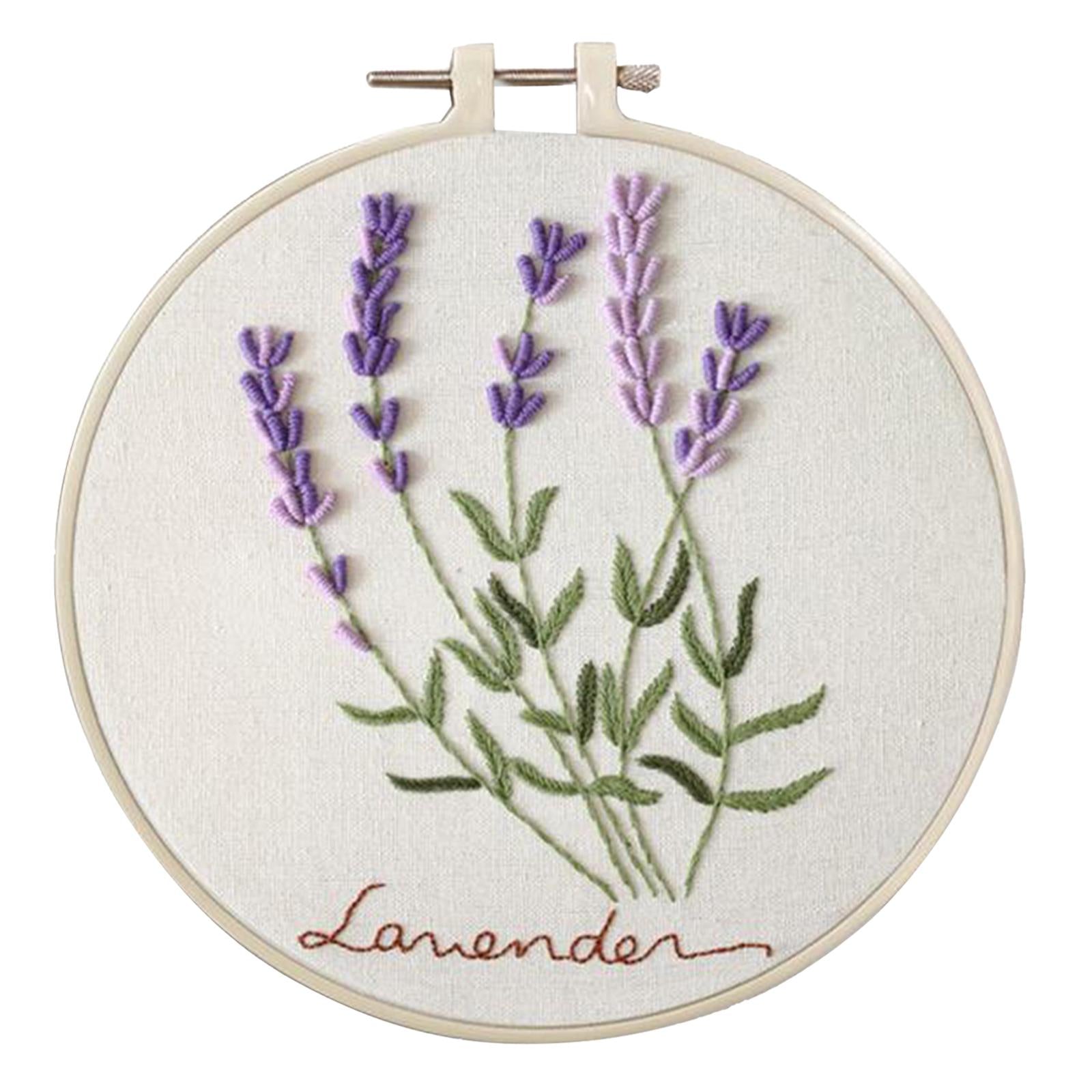 Full Range of Embroidery Starter Kits Cross Stitch Kit for Adult Flower2
