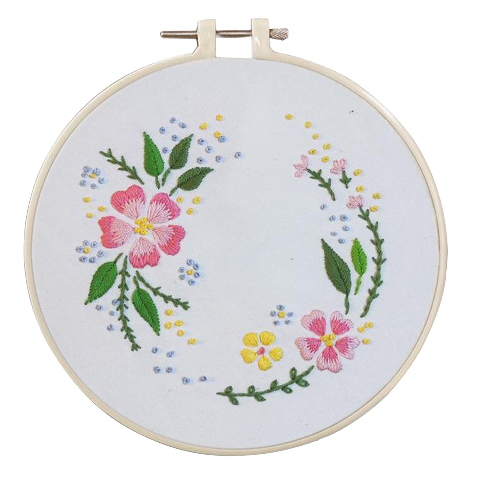 Full Range of Embroidery Starter Kits Cross Stitch Kit for Adult Flower3