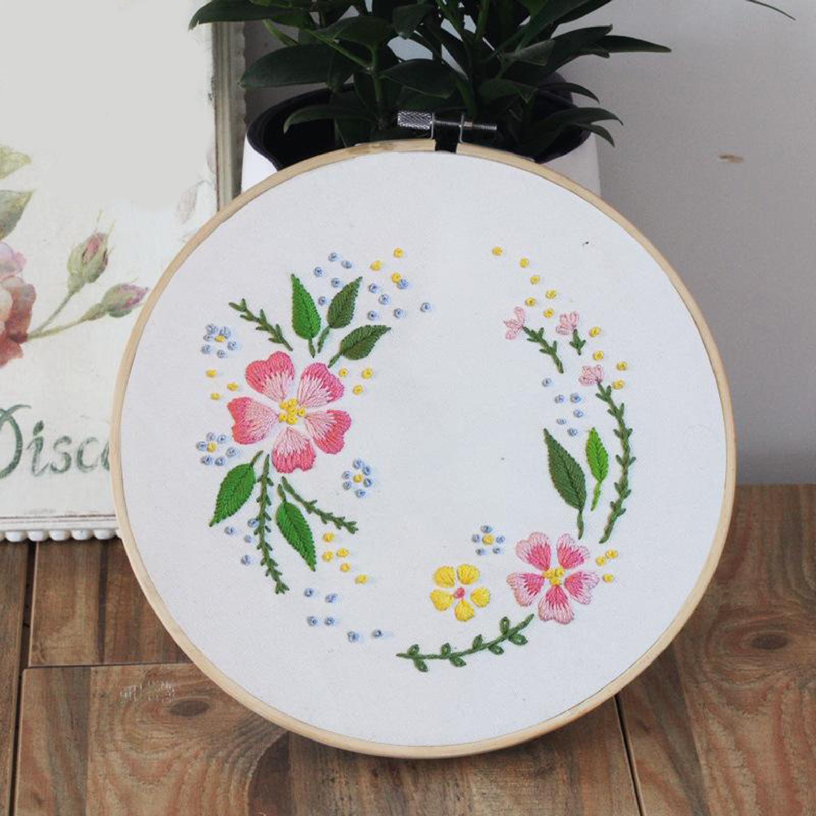 Full Range of Embroidery Starter Kits Cross Stitch Kit for Adult Flower3