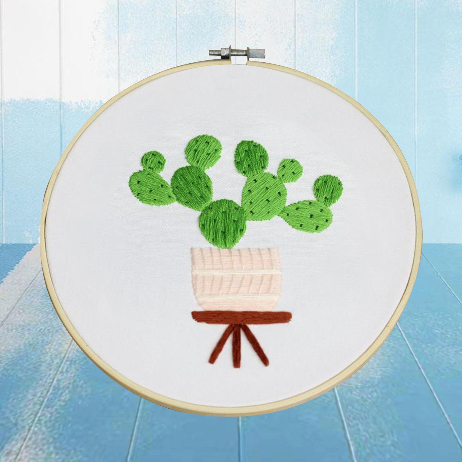 Full Range of Embroidery Starter Kit Cross Stitch Kit for Beginners Style3