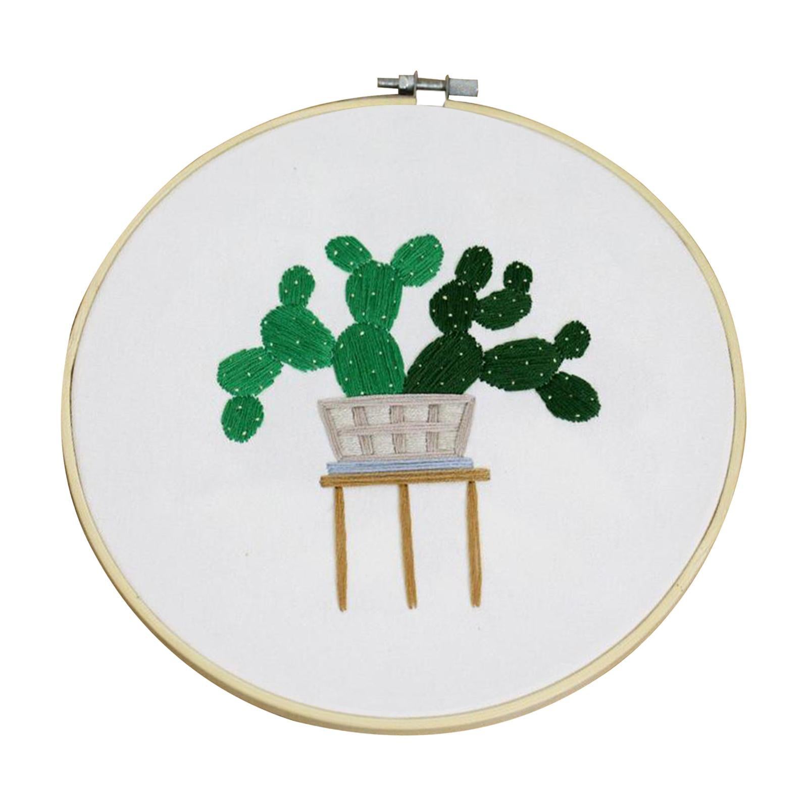 Full Range of Embroidery Starter Kit Cross Stitch Kit for Beginners Style4