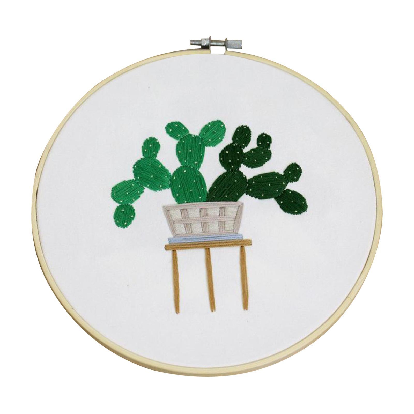 Full Range of Embroidery Starter Kit Cross Stitch Kit for Beginners Style4