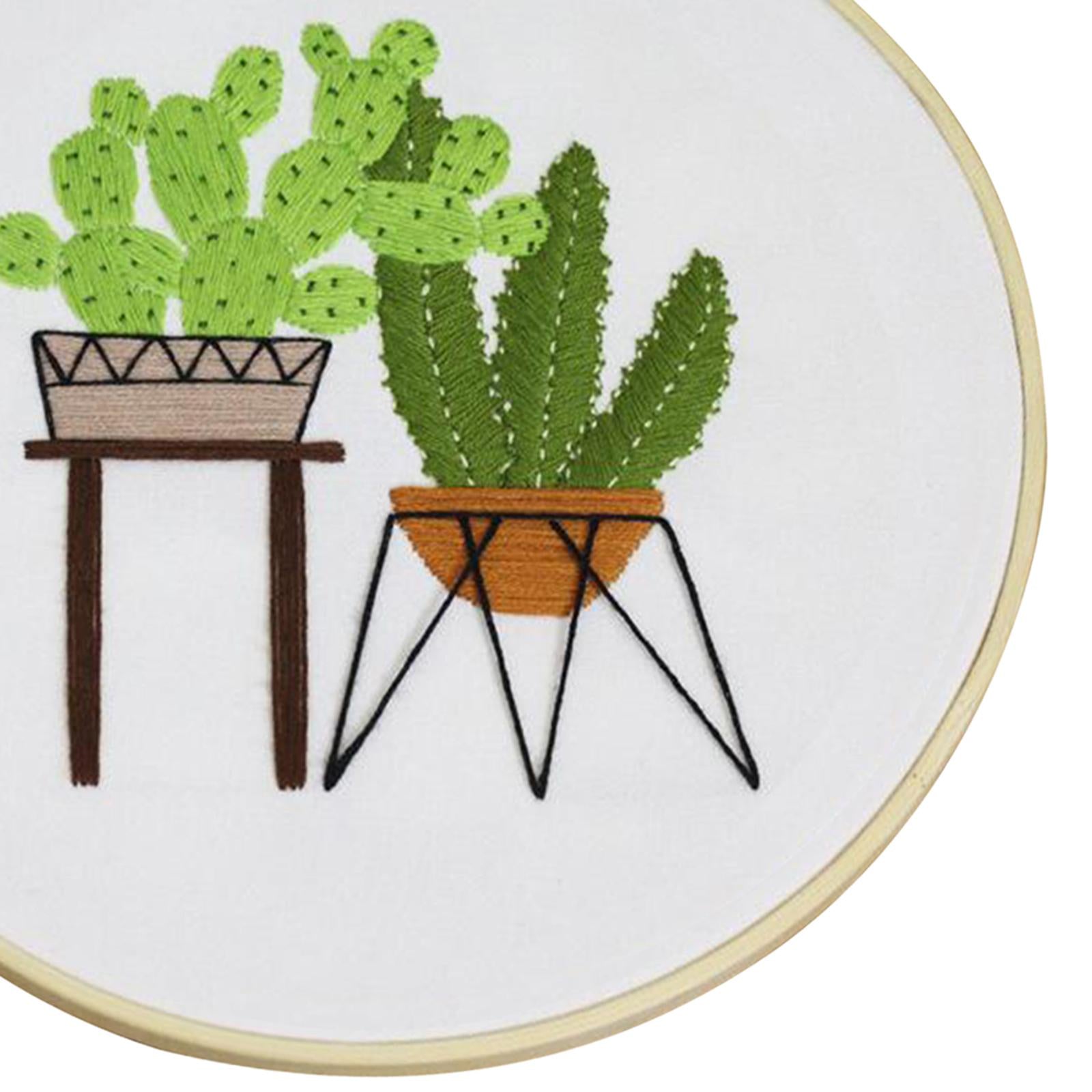 Full Range of Embroidery Starter Kit Cross Stitch Kit for Beginners Style5