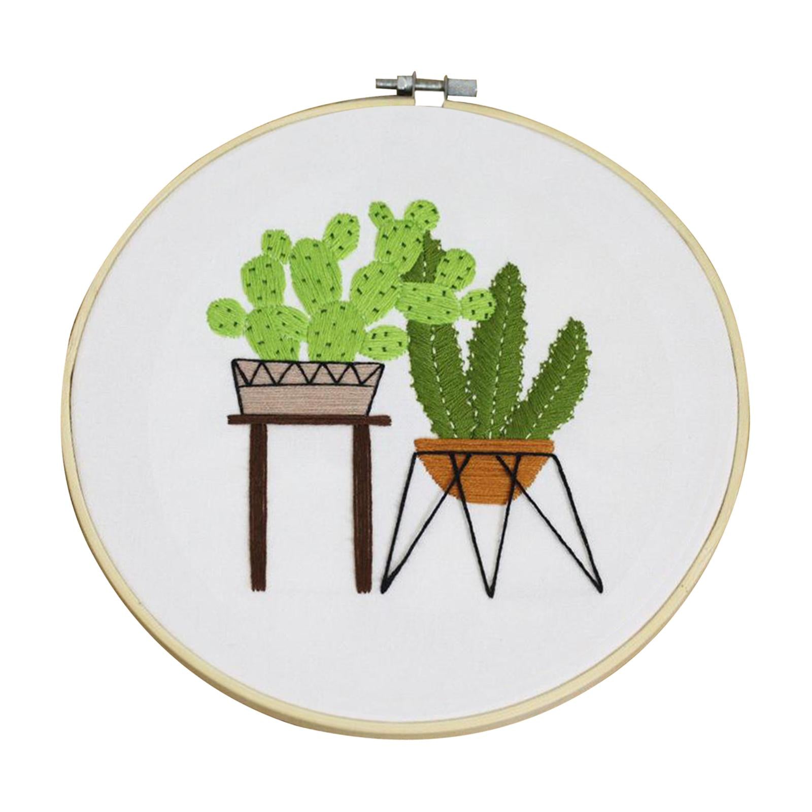 Full Range of Embroidery Starter Kit Cross Stitch Kit for Beginners Style5
