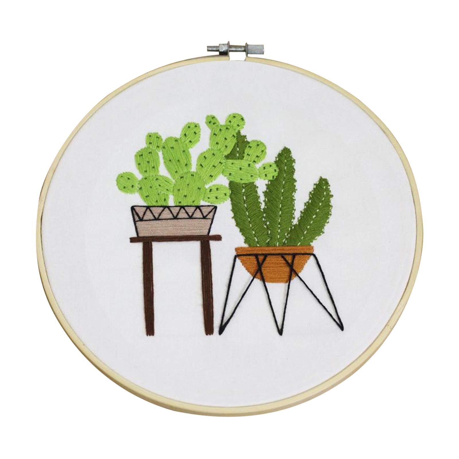 Full Range of Embroidery Starter Kit Cross Stitch Kit for Beginners Style5