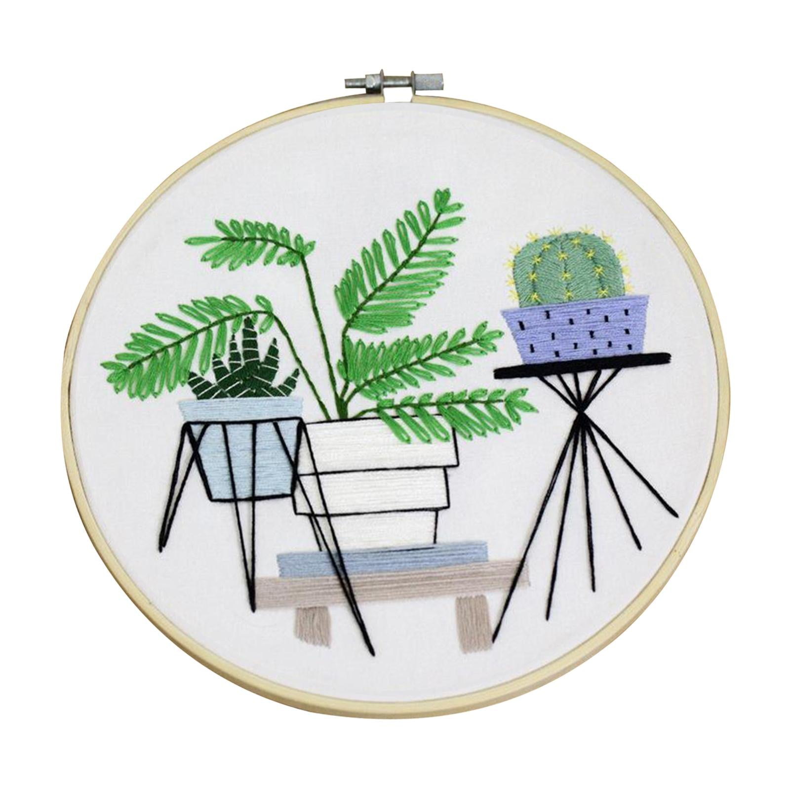 Full Range of Embroidery Starter Kit Cross Stitch Kit for Beginners Style6