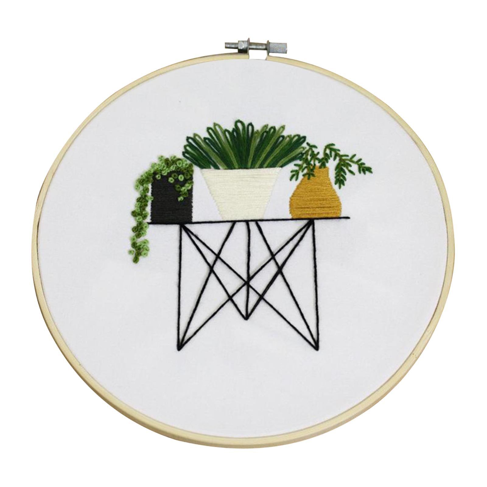 Full Range of Embroidery Starter Kit Cross Stitch Kit for Beginners Style7