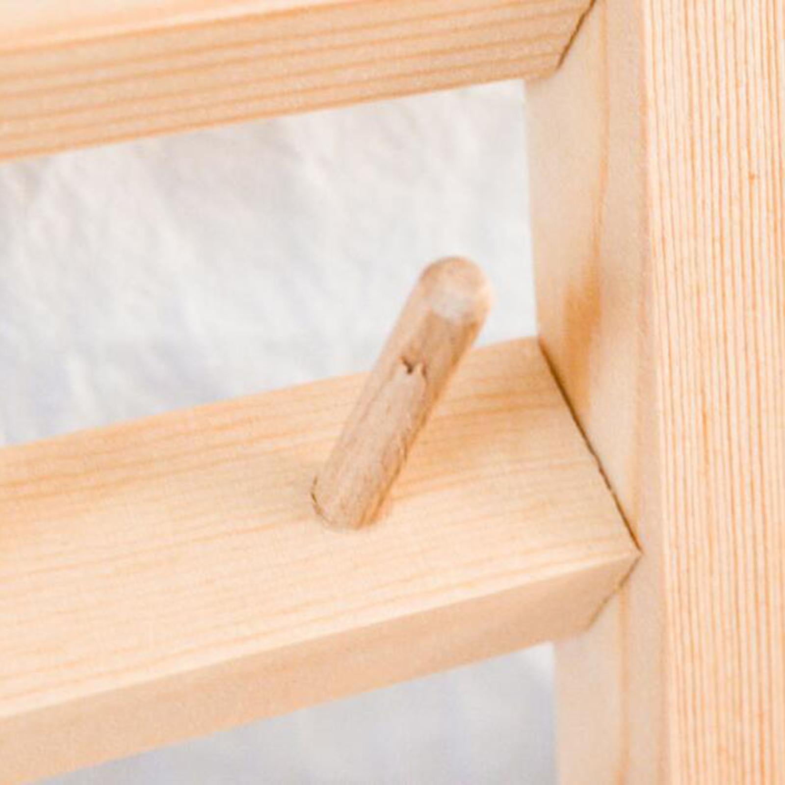 30 Sewing Thread Spool Rack Embroidery Cone Holder Organizer Wooden Shelf