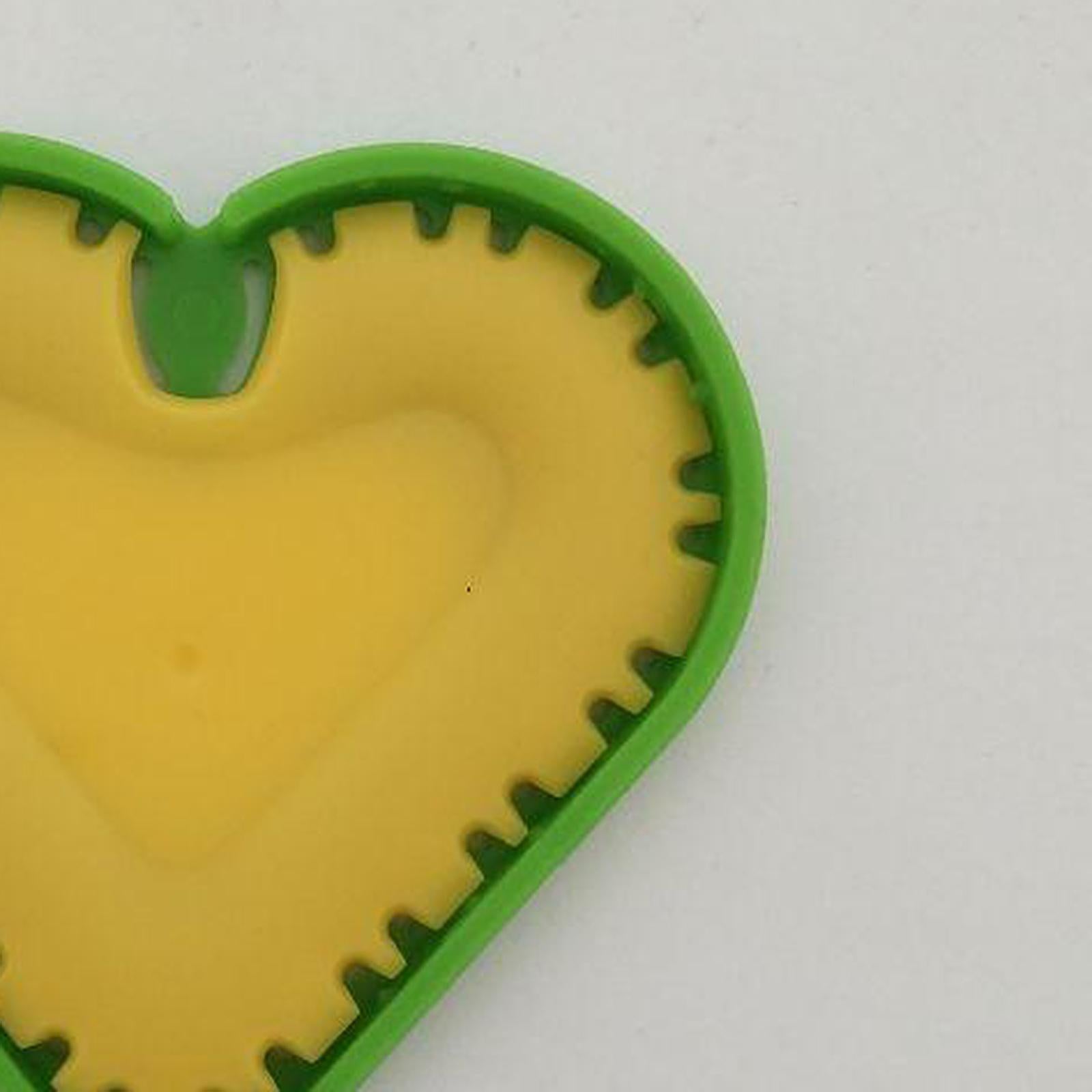 Craft Plastic Fabric Flowers Heart Maker Clothing Embellishment Notions Heart_S