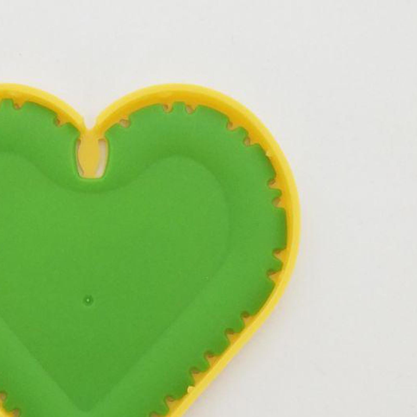 Craft Plastic Fabric Flowers Heart Maker Clothing Embellishment Notions Heart_L