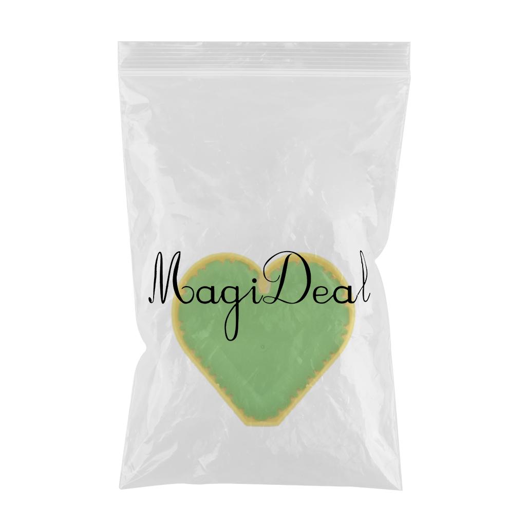 Craft Plastic Fabric Flowers Heart Maker Clothing Embellishment Notions Heart_L