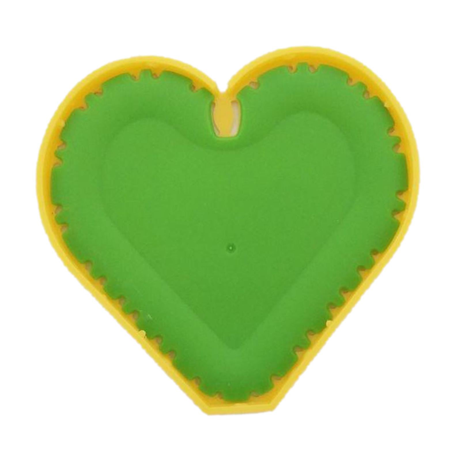 Craft Plastic Fabric Flowers Heart Maker Clothing Embellishment Notions Heart_L