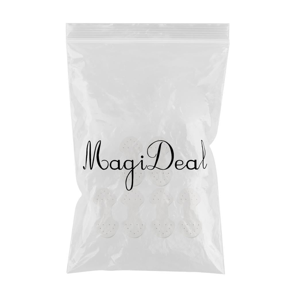 DIY Knitting Crochet Bags Strap D Ring Connector Pad  6pcs white