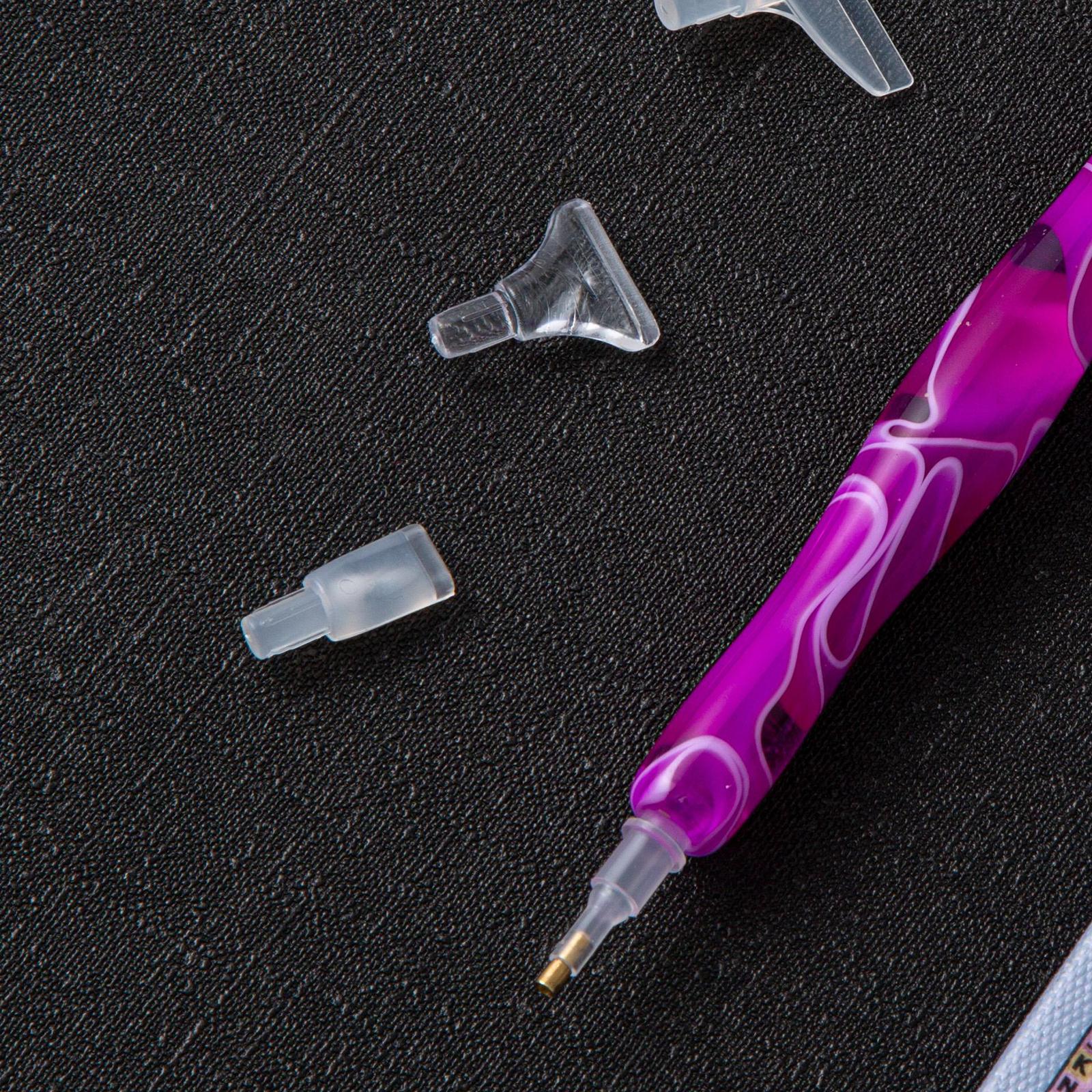 Diamond Embroidery Painting Drill Pen Cross Stitch Art Craft Pen Purple
