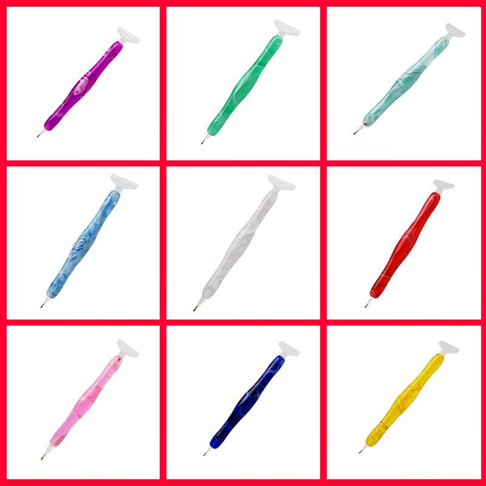 Diamond Embroidery Painting Drill Pen Cross Stitch Art Craft Pen Purple