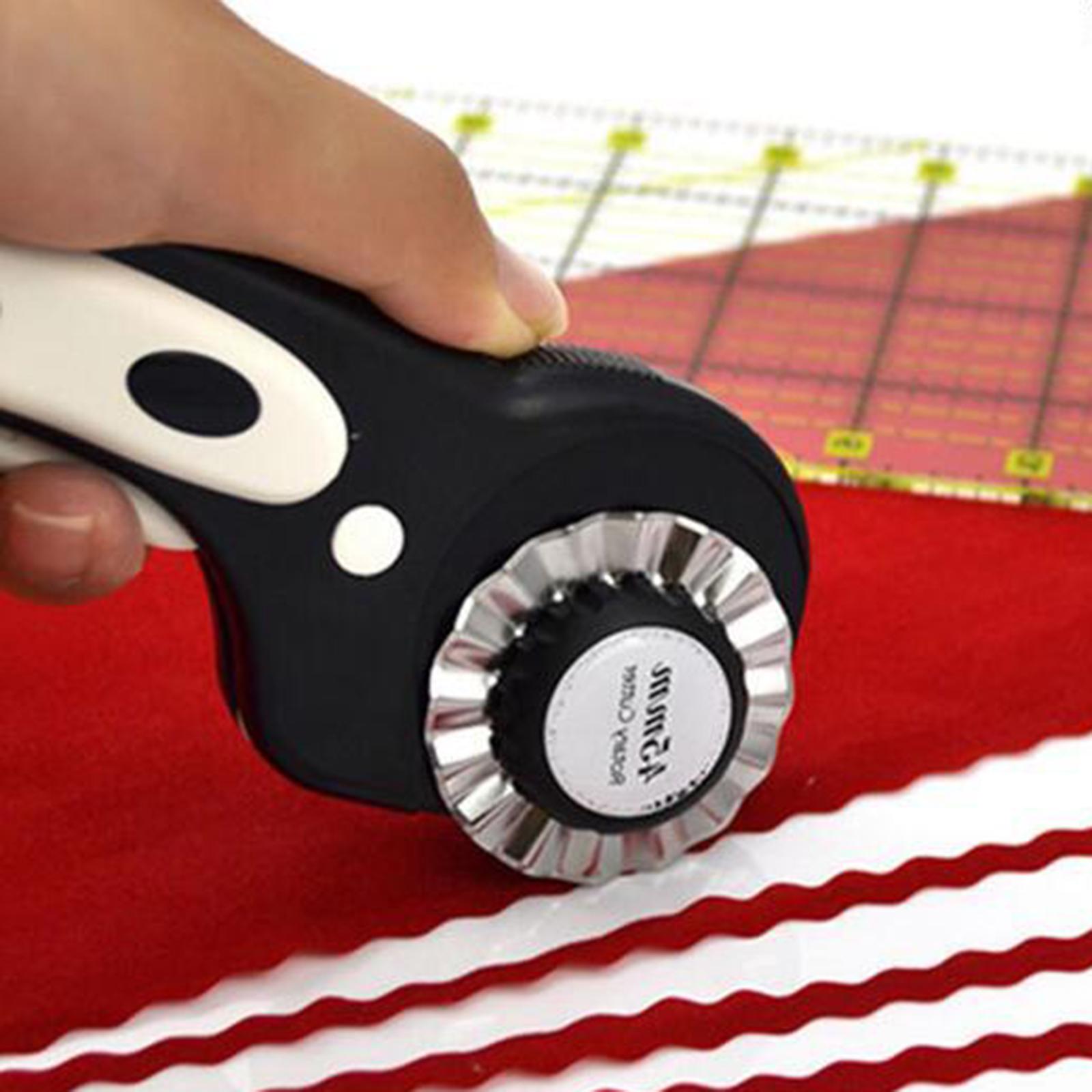 45mm Round Rotary Trimmer Blades Kit for Fabric Leather Sharp 5Pcs 02