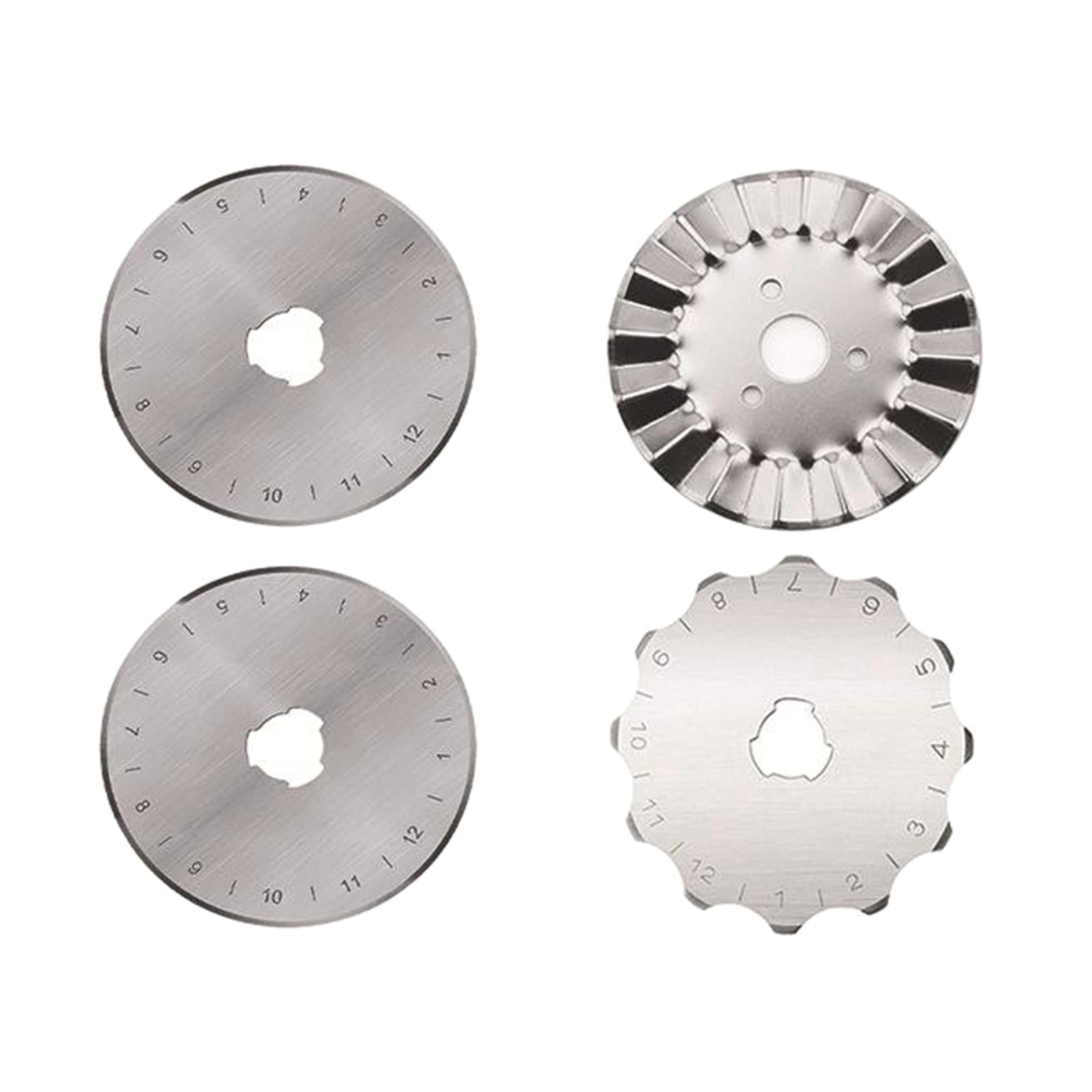 45mm Round Rotary Trimmer Blades Kit for Fabric Leather Sharp 6Pcs