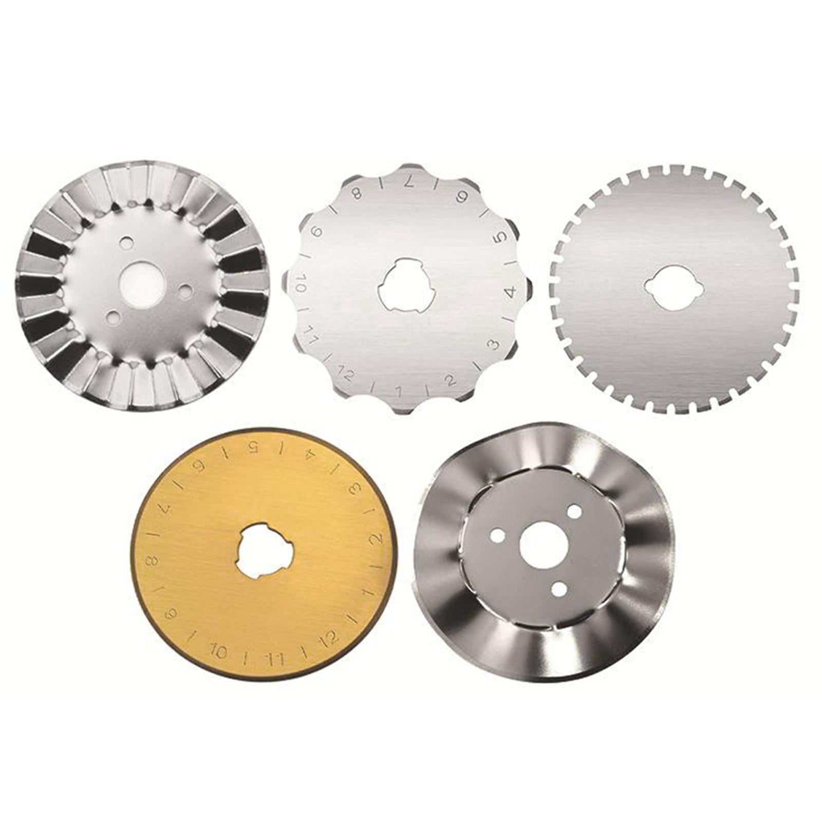 45mm Round Rotary Trimmer Blades Kit for Fabric Leather Sharp 8Pcs