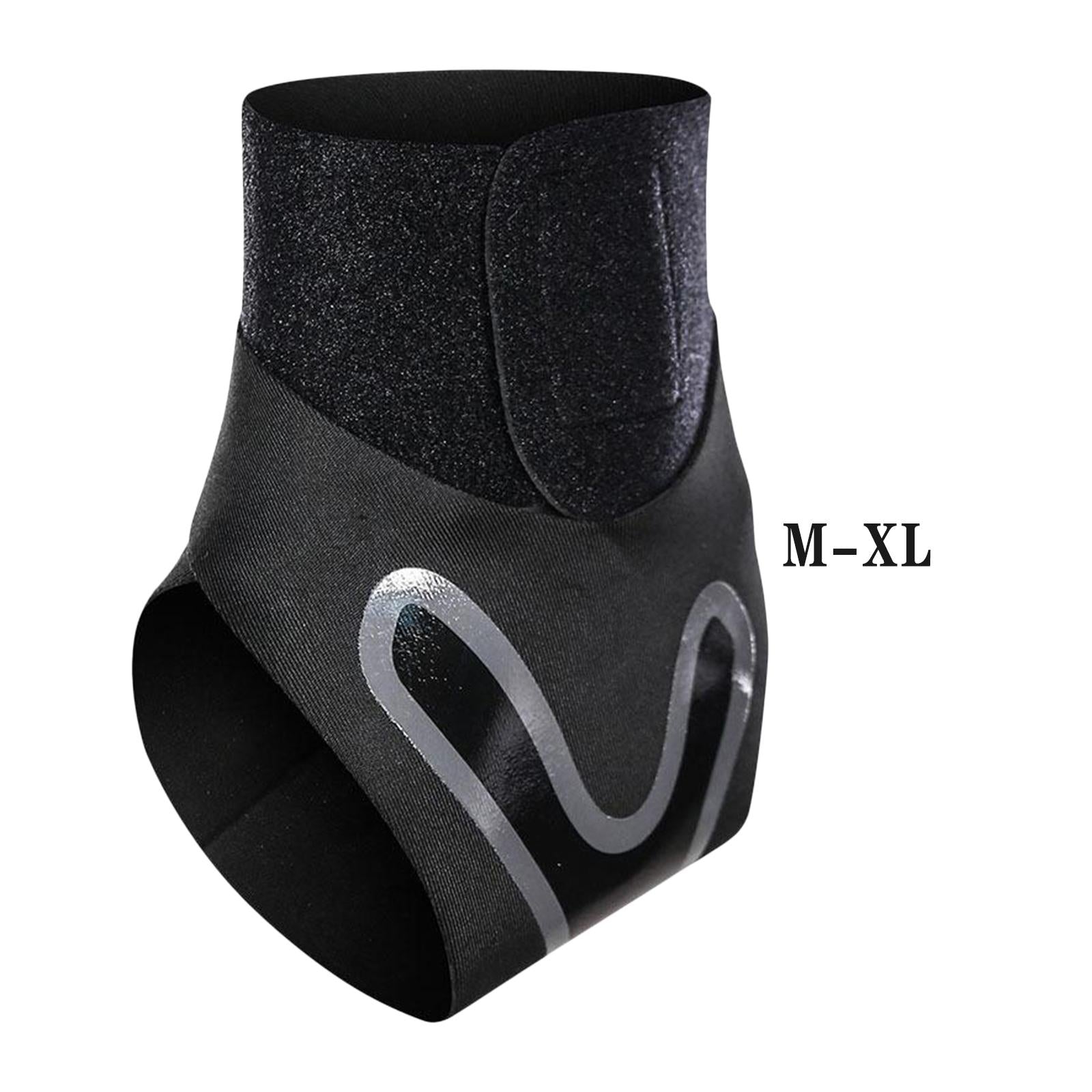 Foot Ankle Support Brace Strap Compression Bandage Basketball Protector M