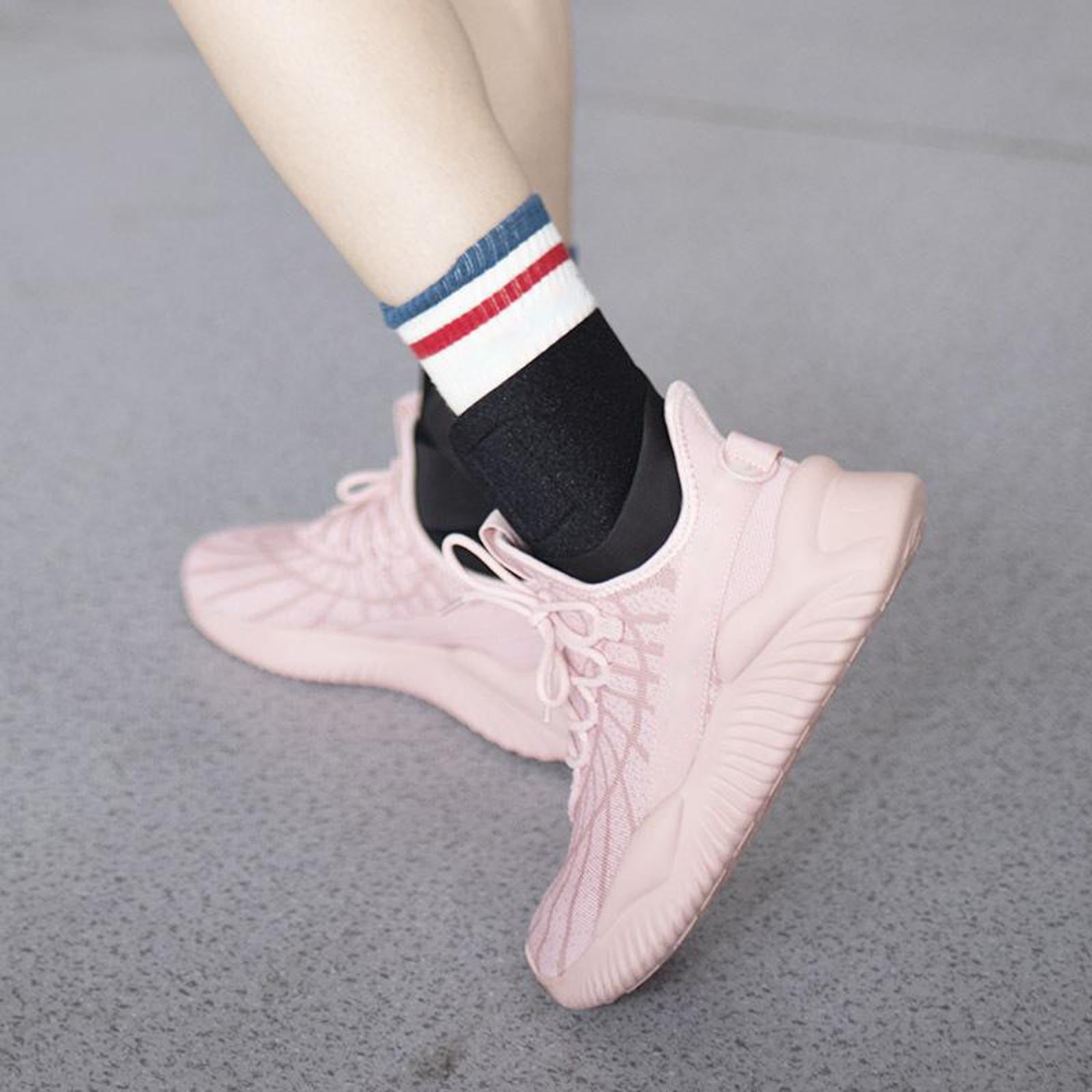 Foot Ankle Support Brace Strap Compression Bandage Basketball Protector XL