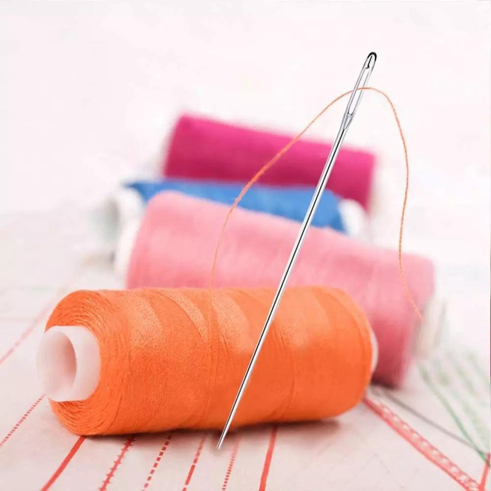 25Pcs Large-eye Sharp Needles Knitting Hand Sewing Darning Embroidery Needle