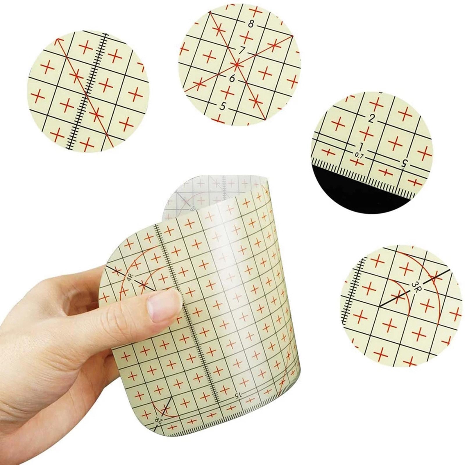 Hot Ironing Ruler Patchwork Clothes Fabric Crafts DIY Sewing Measuring Hand