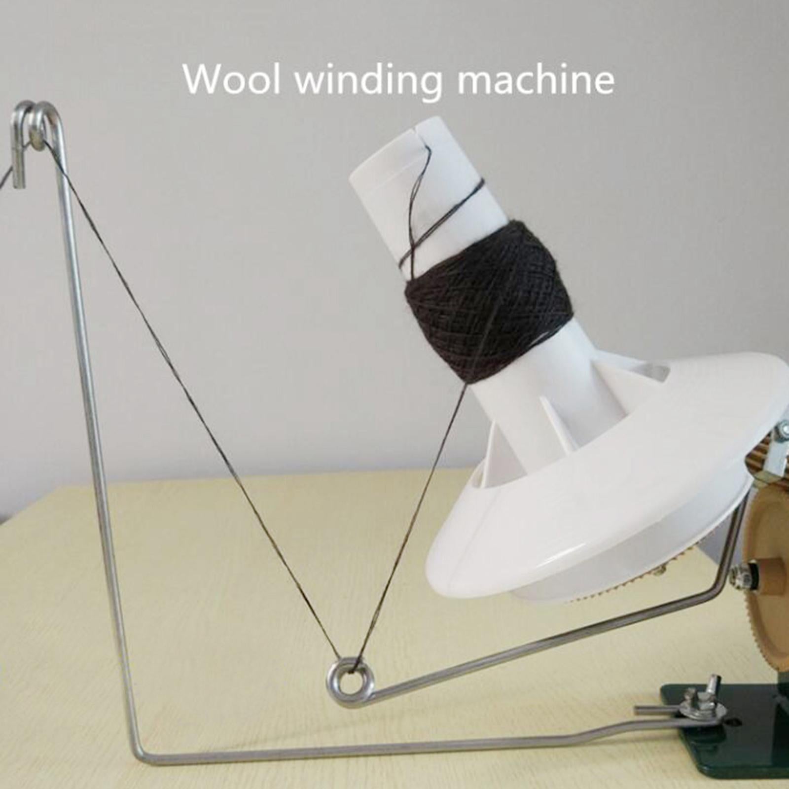 Hand Operated Knitting Roll String Yarn Fiber Wool Thread Ball Winder Tools