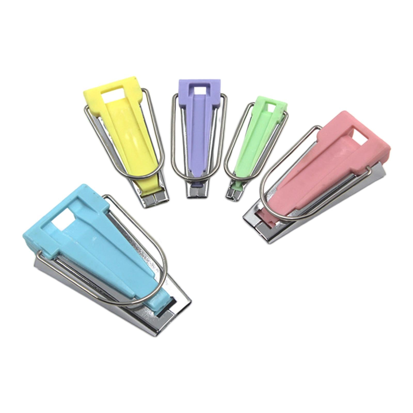 5Pcs Fabric Bias Tape Maker Binding Tool Sewing Tool 6mm 9mm 12mm 18mm 25mm