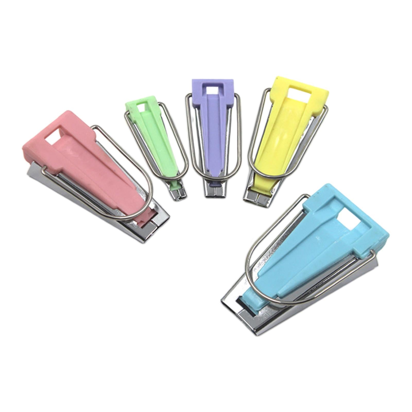 5Pcs Fabric Bias Tape Maker Binding Tool Sewing Tool 6mm 9mm 12mm 18mm 25mm