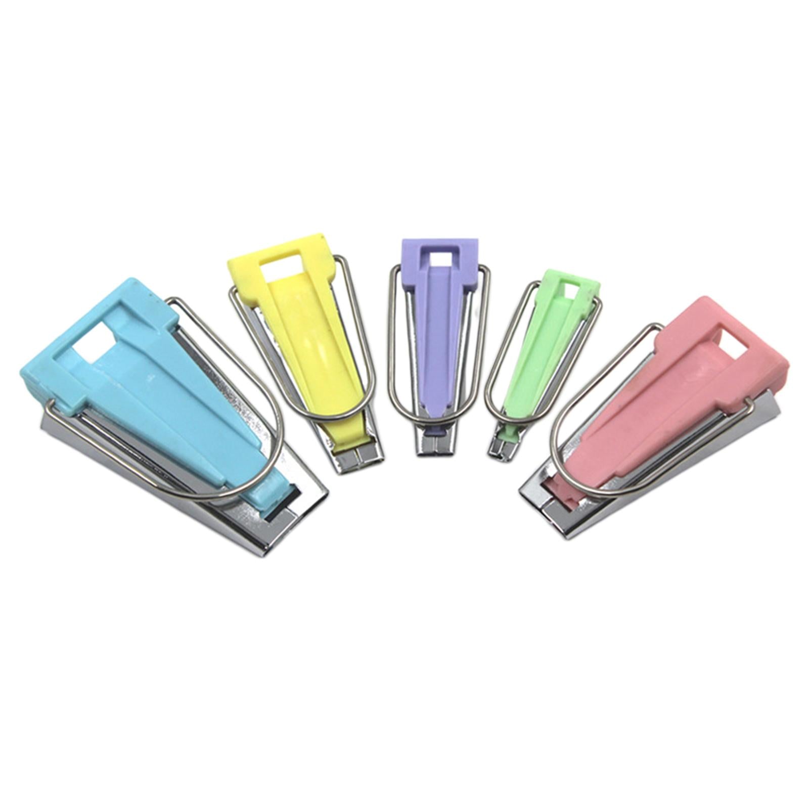 5Pcs Fabric Bias Tape Maker Binding Tool Sewing Tool 6mm 9mm 12mm 18mm 25mm