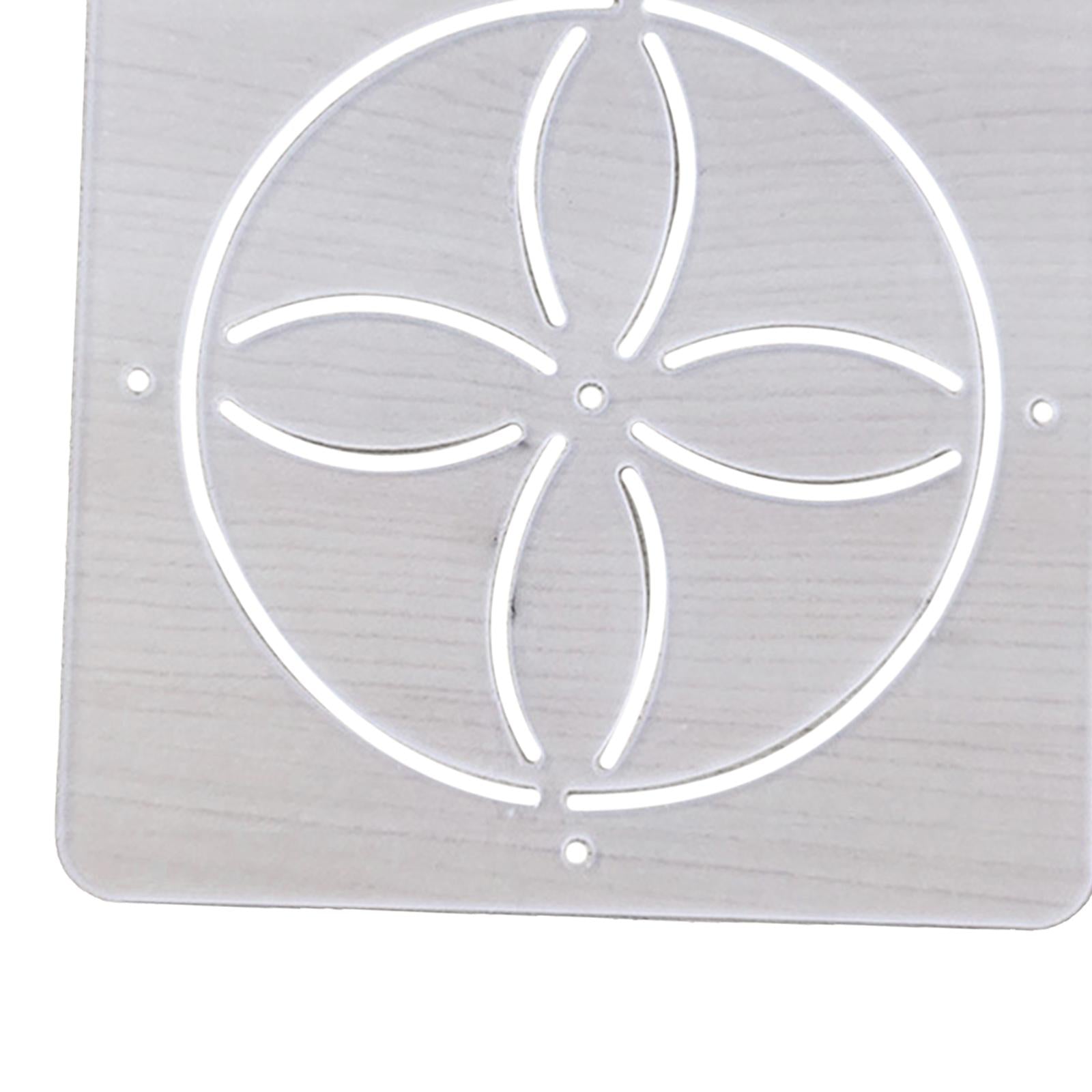 Quilting Stencils Template Home Reusable For Patchwork Round