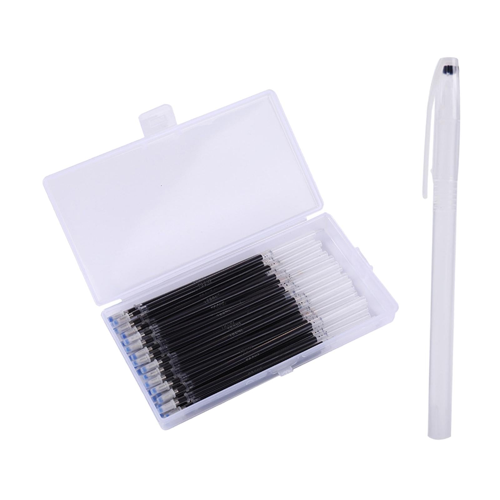 40pcs Heat Erasable Pens Refills for Quilting Sewing Dressmaking Black