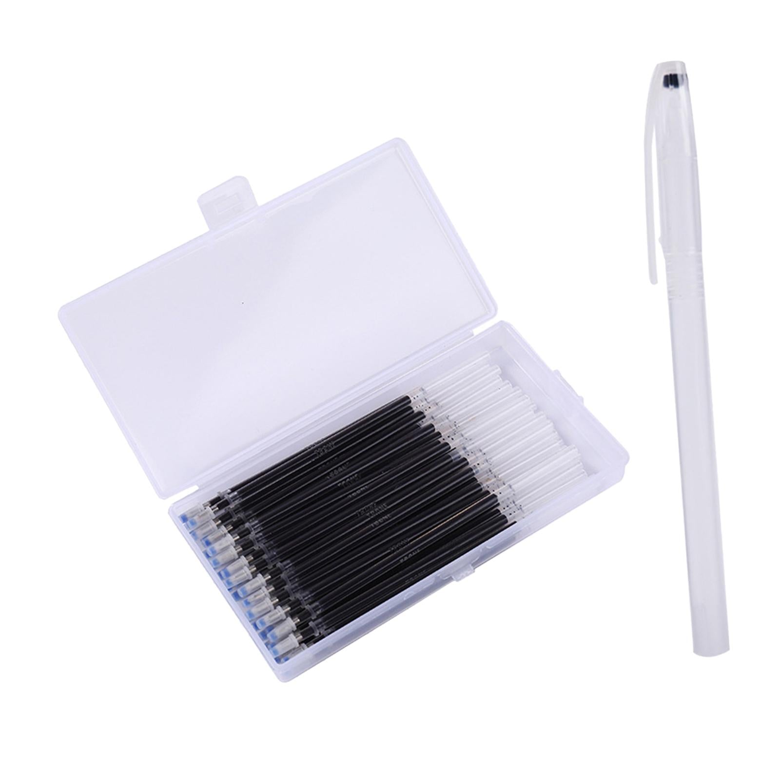 40pcs Heat Erasable Pens Refills for Quilting Sewing Dressmaking Black