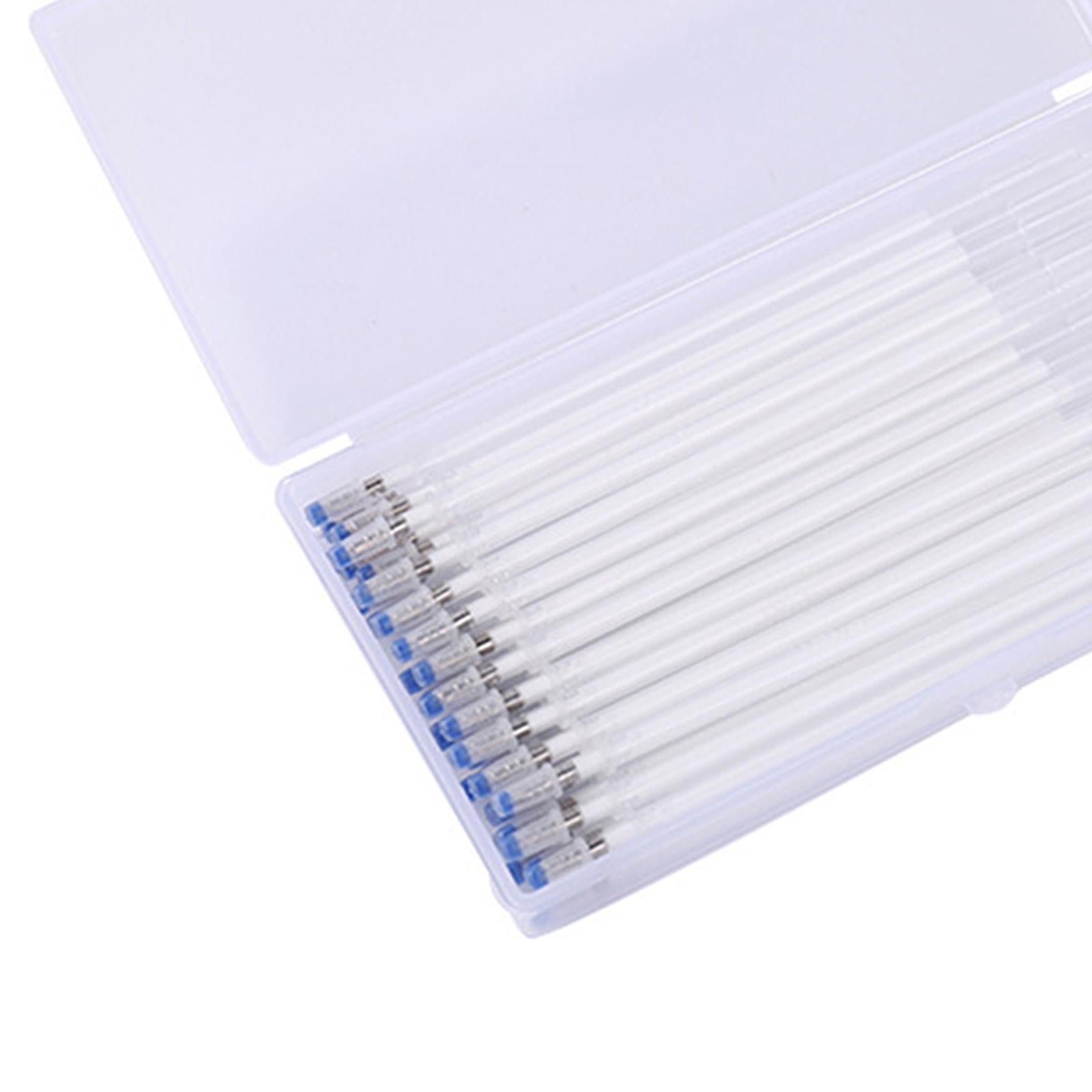 40pcs Heat Erasable Pens Refills for Quilting Sewing Dressmaking White