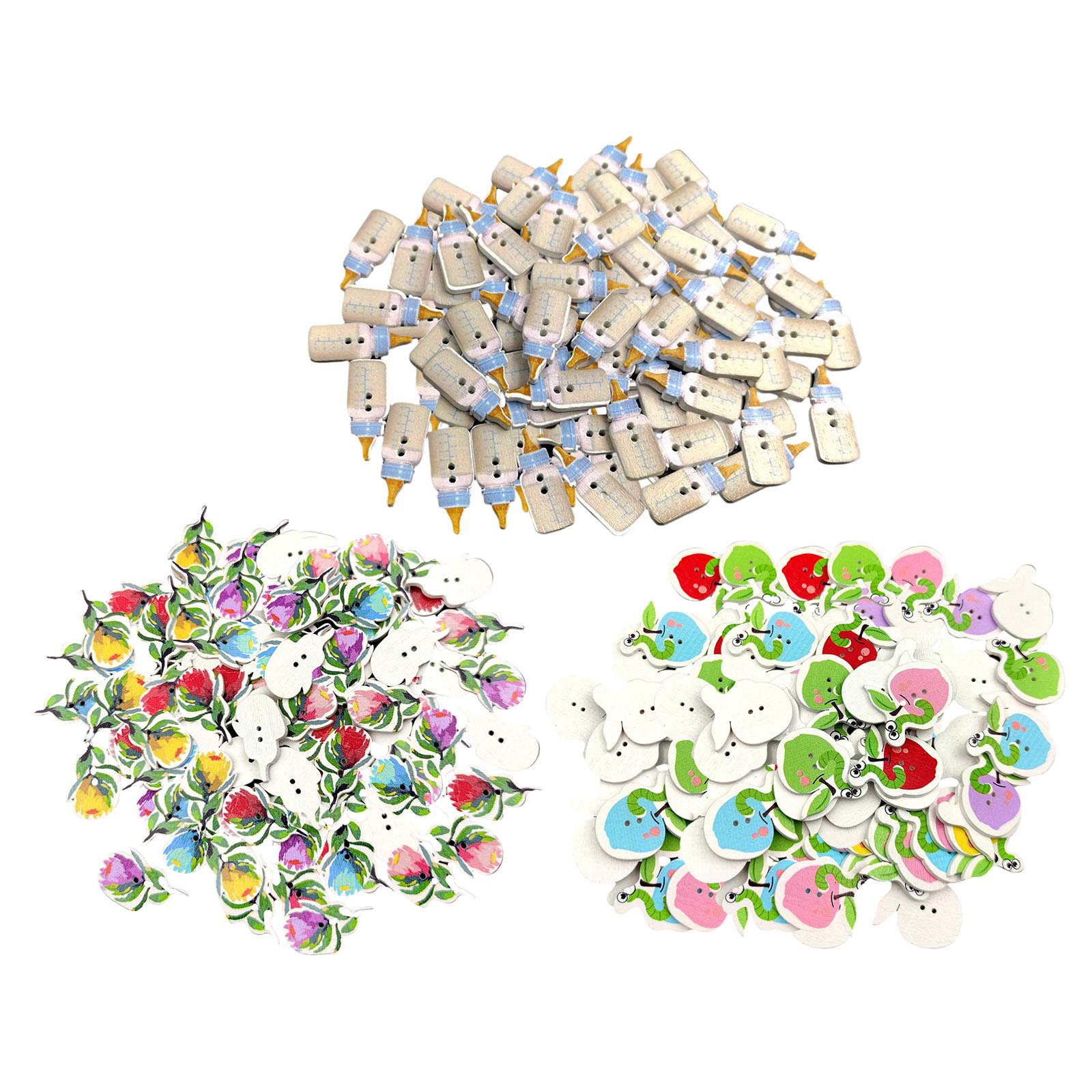 Scrapbooking Sewing Buttons for Knitting Crocheting Craft Flower